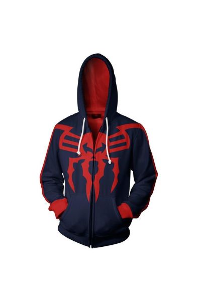 Zip Up Ultimate Spiderman Super Zip Up Hoodie Unisex
