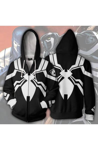 Zip Up Super Hero Zip Up Zip Up Hoodie