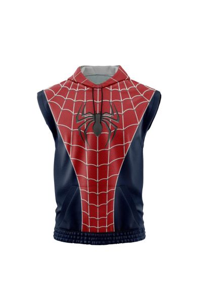 Spiderman Marvel Sleeveless Hoodie