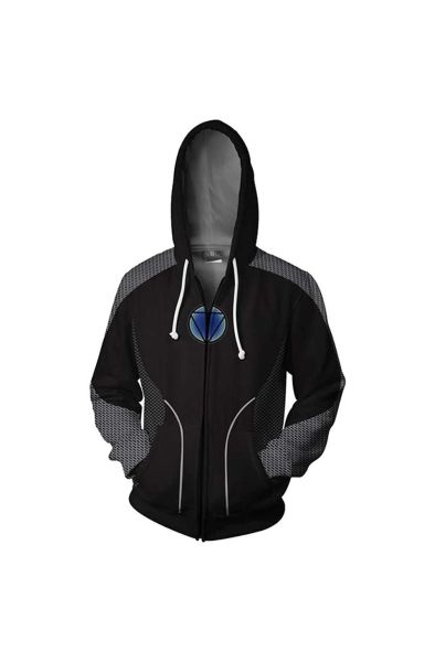 Iron Man Superhero Iron Man Fashi Marvel Inspired Hoodie Urban Style