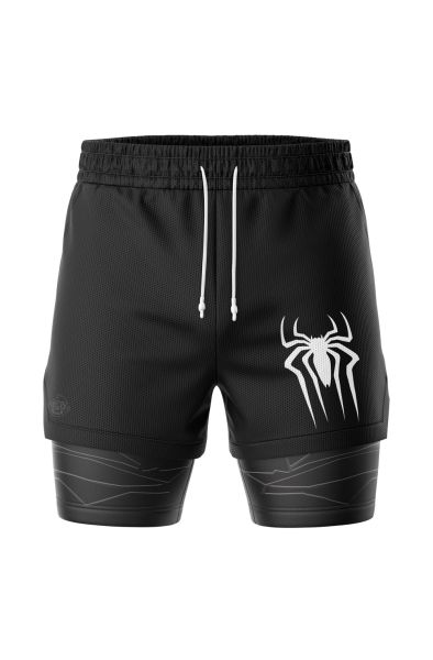 Symbiote Spider Man Marvel Comics 2-in-1 Performance Shorts