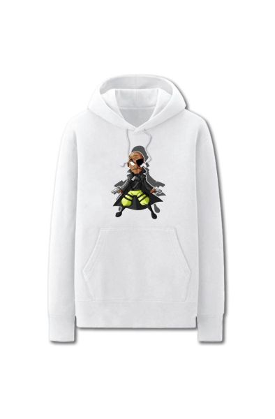 Avengers Solid Color Nick Fury Ca Marvel Inspired Hoodie Solid