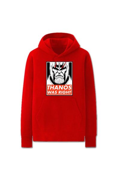 Avengers Right Super Cool Marvel Inspired Hoodie Solid-Red