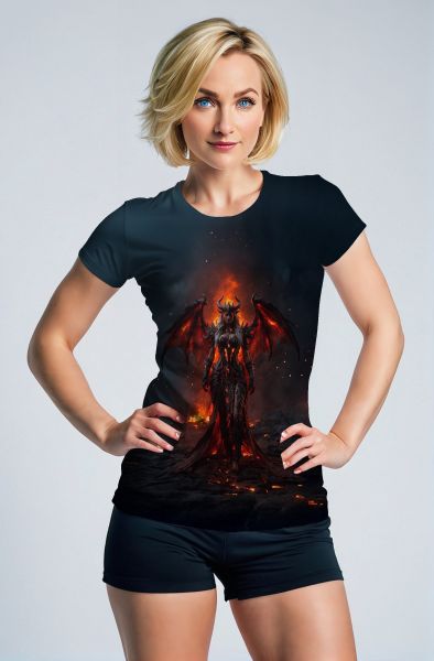 Aries Zodiac Collection: The Fiery Queen Hoodie, Sweatshirt, Zip-Up, T-Shirt-T-Shirt