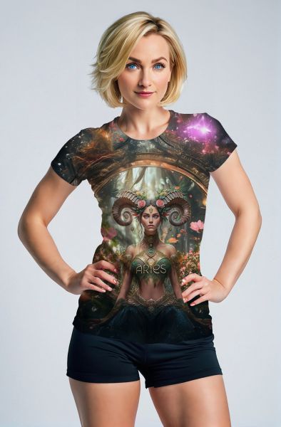 Aries Zodiac Collection: The Guardian of Nature Hoodie, Sweatshirt, Zip-Up, T-Shirt-T-Shirt