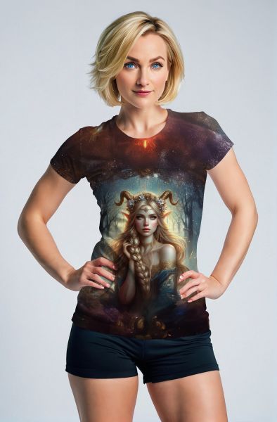 Aries Zodiac Collection: The Eternal Flame Hoodie, Sweatshirt, Zip-Up, T-Shirt-T-Shirt