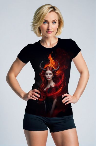 Aries Zodiac Collection: The Flame of Passion Hoodie, Sweatshirt, Zip-Up, T-Shirt-T-Shirt