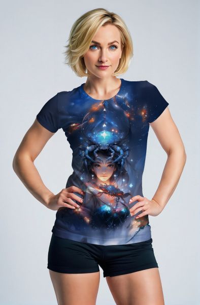 Cancer Zodiac Collection: The Cosmic Protector Hoodie, Sweatshirt, Zip-Up, T-Shirt-T-Shirt