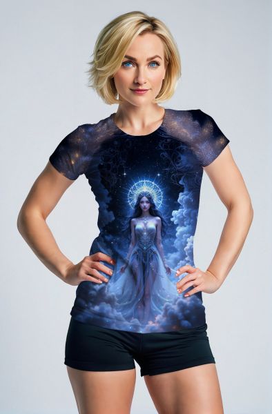Cancer Zodiac Collection: The Moonlit Sorceress Hoodie, Sweatshirt, Zip-Up, T-Shirt-T-Shirt