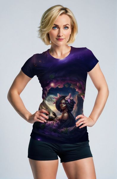 Cancer Zodiac Collection: The Moonlit Journey Hoodie