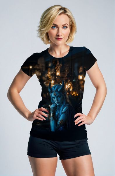 Capricorn Zodiac Collection: The Cosmic Warrior Hoodie, Sweatshirt, Zip-Up, T-Shirt-T-Shirt