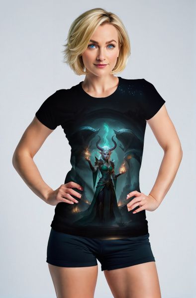 Capricorn Zodiac Collection: The Mystical Sorceress Hoodie, Sweatshirt, Zip-Up, T-Shirt-T-Shirt