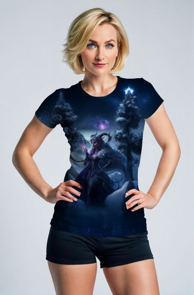 Capricorn Zodiac Collection: The Dark Sorceress Hoodie, Sweatshirt, Zip-Up, T-Shirt-T-Shirt