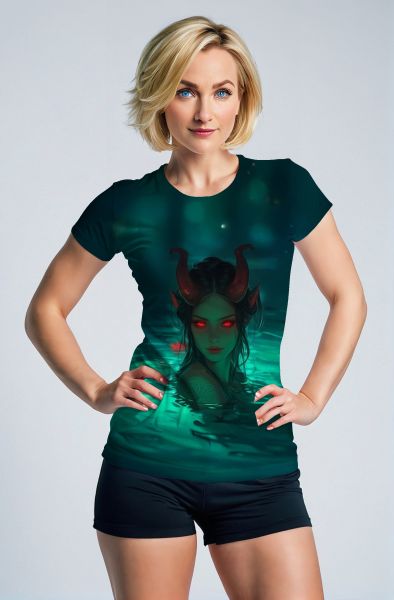 Capricorn Zodiac Collection: The Enchanted Abyss-T-Shirt