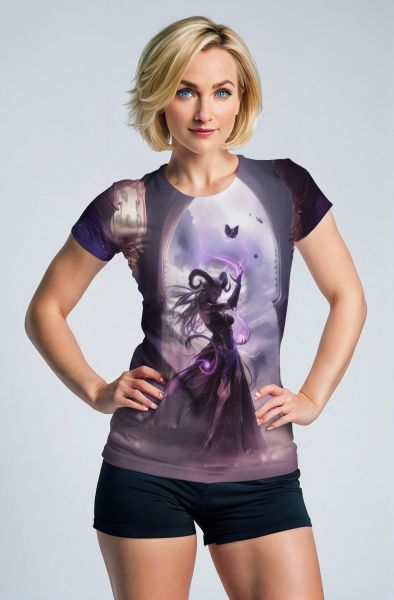 Capricorn's Divine Charm: The Enigmatic Sorceress Hoodie, Sweatshirt, Zip-Up, T-Shirt-T-Shirt