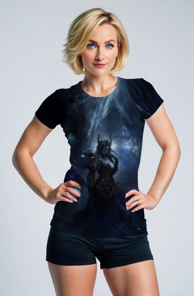 Capricorn's Mystical Journey: The Queen of Stars Hoodie, Sweatshirt, Zip-Up, T-Shirt-T-Shirt