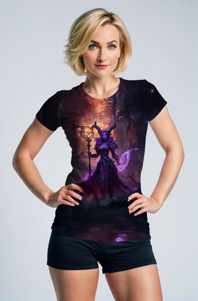 Capricorn's Eternal Flame: The Sorceress of Night Hoodie, Sweatshirt, Zip-Up, T-Shirt-T-Shirt