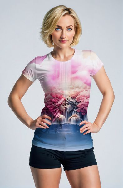 Gemini Zodiac Collection: Celestial Waters - Duality in the Flow-T-Shirt