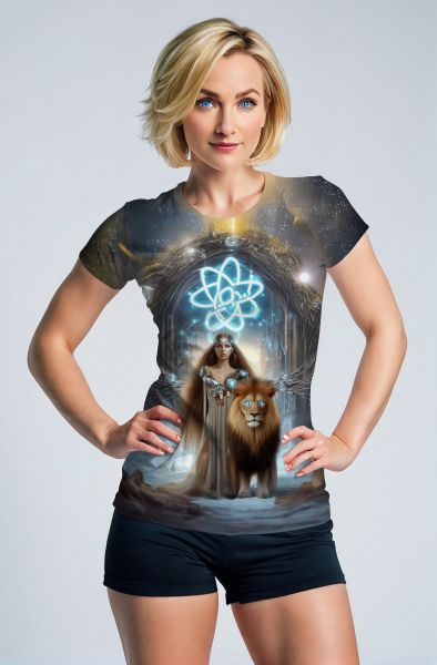 Golden Throne: The Lioness Guardian Hoodie, Sweatshirt, Zip-Up, T-Shirt-T-Shirt