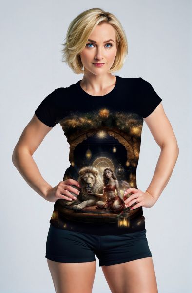 Regal Lioness: The Timeless Power Hoodie, Sweatshirt, Zip-Up, T-Shirt-T-Shirt