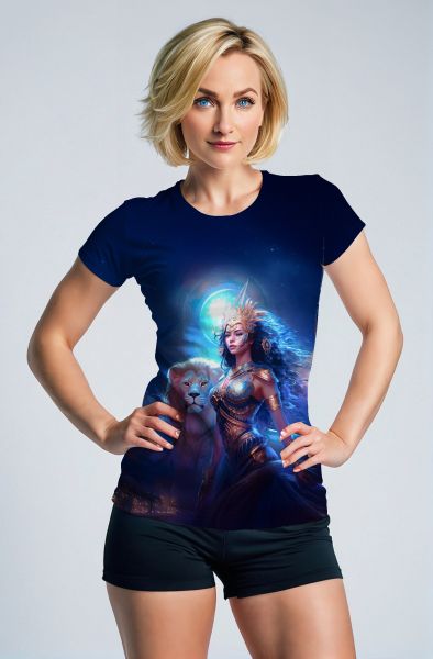 Celestial Power: The Lunar Lioness Hoodie, Sweatshirt, Zip-Up, T-Shirt
