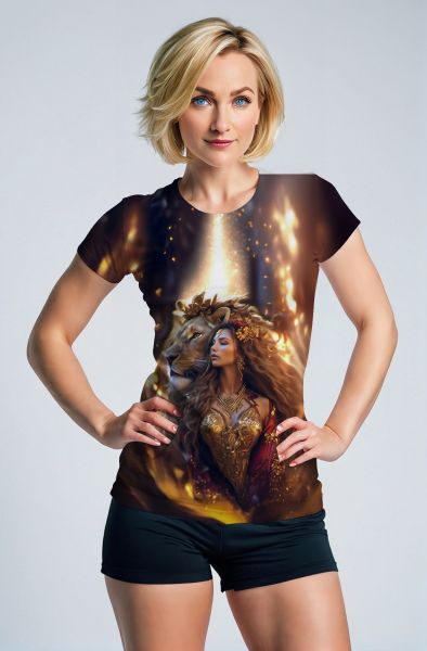 Golden Ruler: The Lioness of Light Hoodie, Sweatshirt, Zip-Up, T-Shirt-T-Shirt