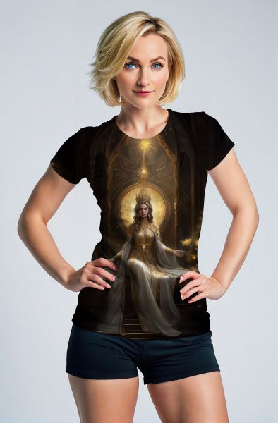 Libra Zodiac Collection: Golden Justice - The Queen of Balance Hoodie, Sweatshirt, Zip-Up, T-Shirt-T-Shirt