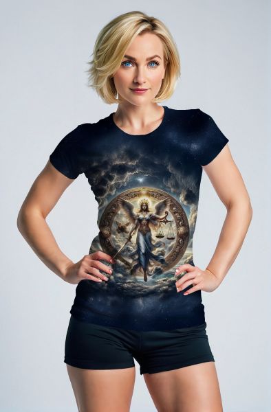 Libra Zodiac Collection: Celestial Balance - Cosmic Justice Hoodie, Sweatshirt, Zip-Up, T-Shirt
