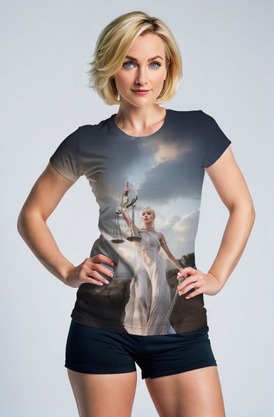 Libra Zodiac Collection: The Divine Scales – Double-Faced Design Hoodie, Sweatshirt, Zip-Up, T-Shirt-T-Shirt