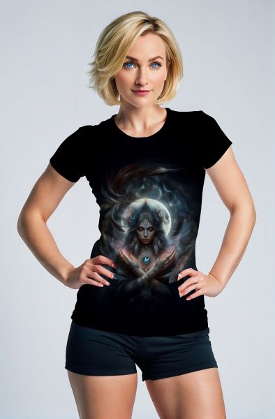 Libra Zodiac Collection: Celestial Harmony – Double-Faced Design Hoodie, Sweatshirt, Zip-Up, T-Shirt-T-Shirt