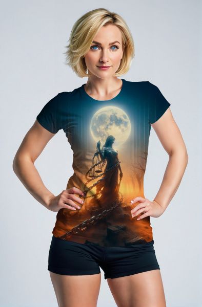 Libra Zodiac Collection: Chains of Justice-T-Shirt
