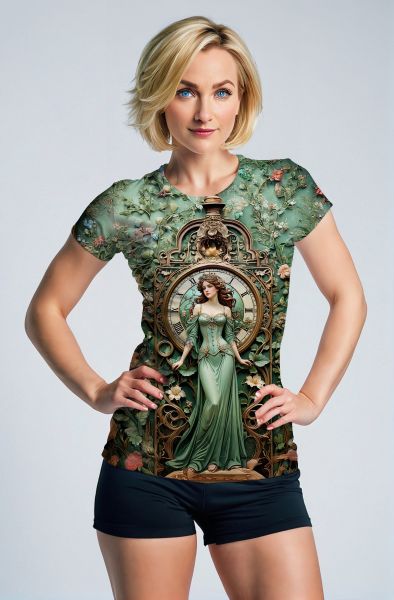 Libra Zodiac Collection: The Timekeeper - Keeper of Balance-T-Shirt