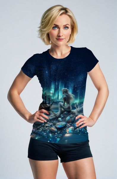 Celestial Serenity: The Pisces Dreamscape Hoodie, Sweatshirt, Zip-Up, T-Shirt-T-Shirt