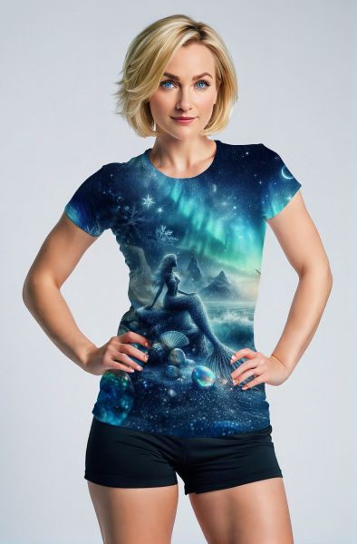 Pisces Dreamscape: Celestial Mermaid Sweatshirt