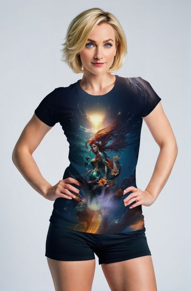Mystic Moonlight Dance: The Pisces Awakening Hoodie, Sweatshirt, Zip-Up, T-Shirt-T-Shirt