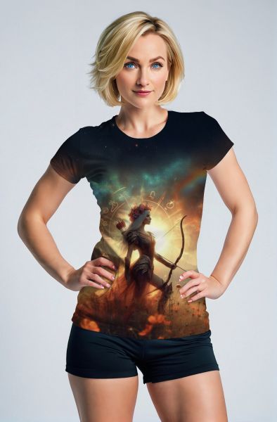 Sagittarius' Forest Warrior: The Enchanted Archer Hoodie, Sweatshirt, Zip-Up, T-Shirt