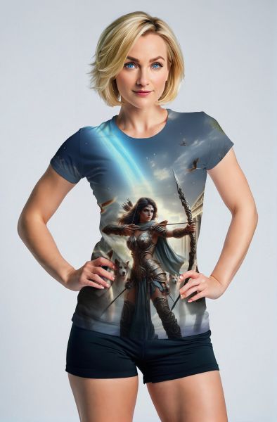 Sagittarius' Starlit Hunter: The Celestial Pursuit Hoodie, Sweatshirt, Zip-Up, T-Shirt-T-Shirt