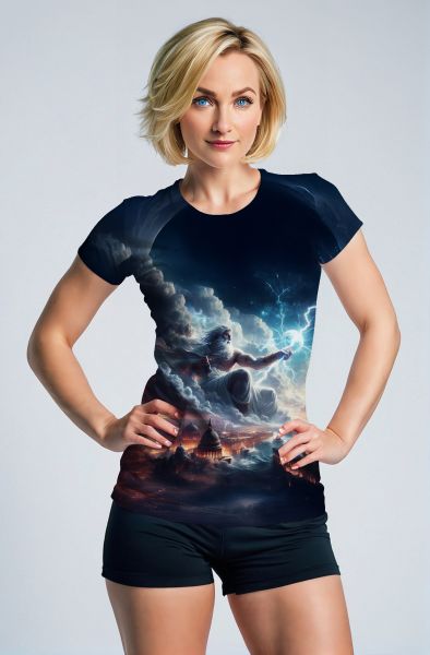 Scorpio Zodiac Collection: Cosmic Goddess with Lightning Energy Hoodie, Sweatshirt, Zip-Up, T-Shirt