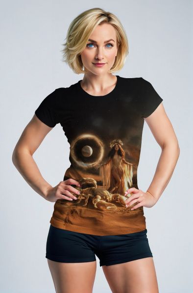 Scorpio Zodiac Collection: Desert Empress and Scorpion Alignment Hoodie, Sweatshirt, Zip-Up, T-Shirt-T-Shirt