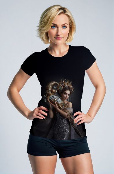 Scorpio Zodiac Collection: Goddess of Wealth and Prosperity-T-Shirt