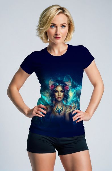 Scorpio Zodiac Collection: The Moonlit Seer Hoodie, Sweatshirt, Zip-Up, T-Shirt