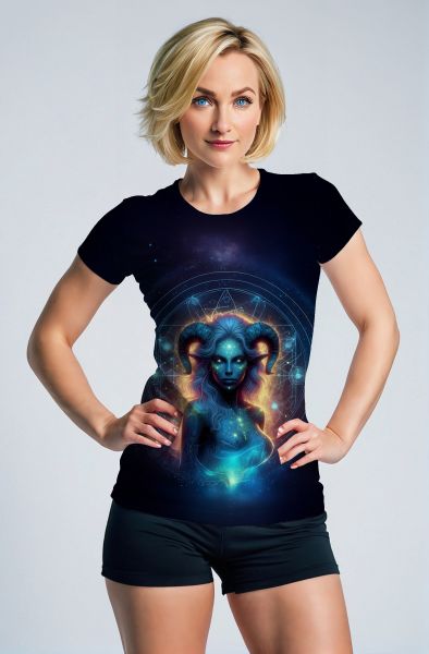 Taurus Zodiac Collection: The Cosmic Bull Hoodie, Sweatshirt, Zip-Up, T-Shirt-T-Shirt