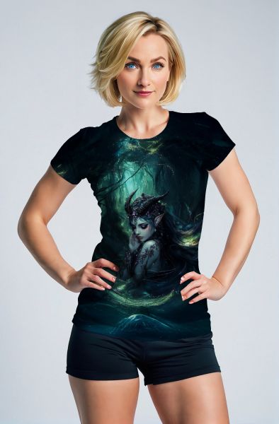 Taurus Zodiac Collection: The Forest Goddess Hoodie, Sweatshirt, Zip-Up, T-Shirt-T-Shirt