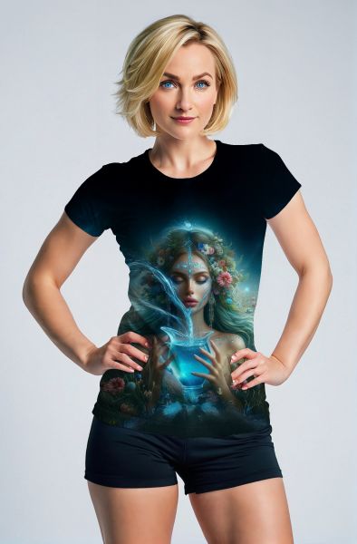 Taurus Zodiac Collection: The Enchantress of Earth Hoodie, Sweatshirt, Zip-Up, T-Shirt-T-Shirt