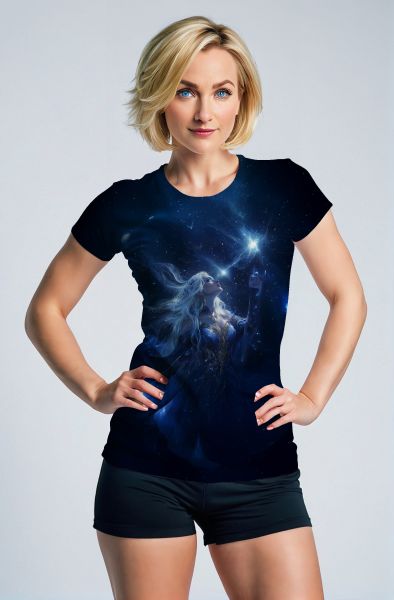 Virgo Zodiac Collection: The Cosmic Sorceress Hoodie, Sweatshirt, Zip-Up, T-Shirt