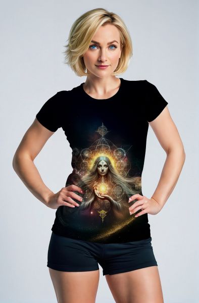 Virgo Zodiac Collection: The Cosmic Oracle Hoodie, Sweatshirt, Zip-Up, T-Shirt-T-Shirt