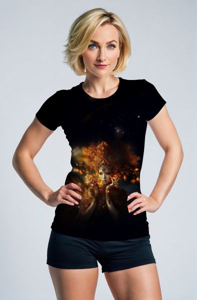Virgo Zodiac Collection: The Celestial Sorceress Hoodie, Sweatshirt, Zip-Up, T-Shirt-T-Shirt