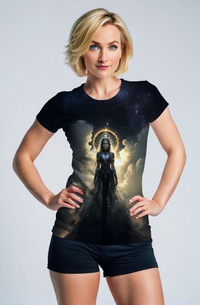 Virgo Zodiac Collection: The Divine Alchemist Hoodie, Sweatshirt, Zip-Up, T-Shirt-T-Shirt