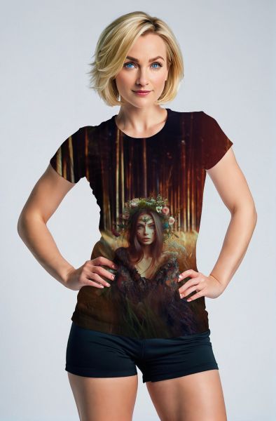 Virgo Zodiac Collection: The Forest Whisperer Hoodie, Sweatshirt, Zip-Up, T-Shirt-T-Shirt