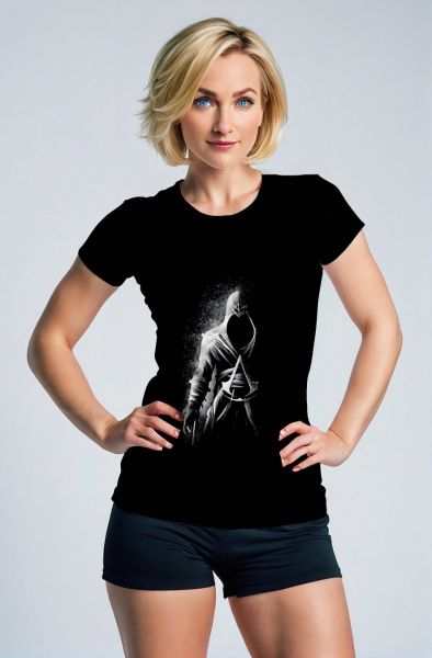 Black Assassin Warrior Graphic T‑Shirt